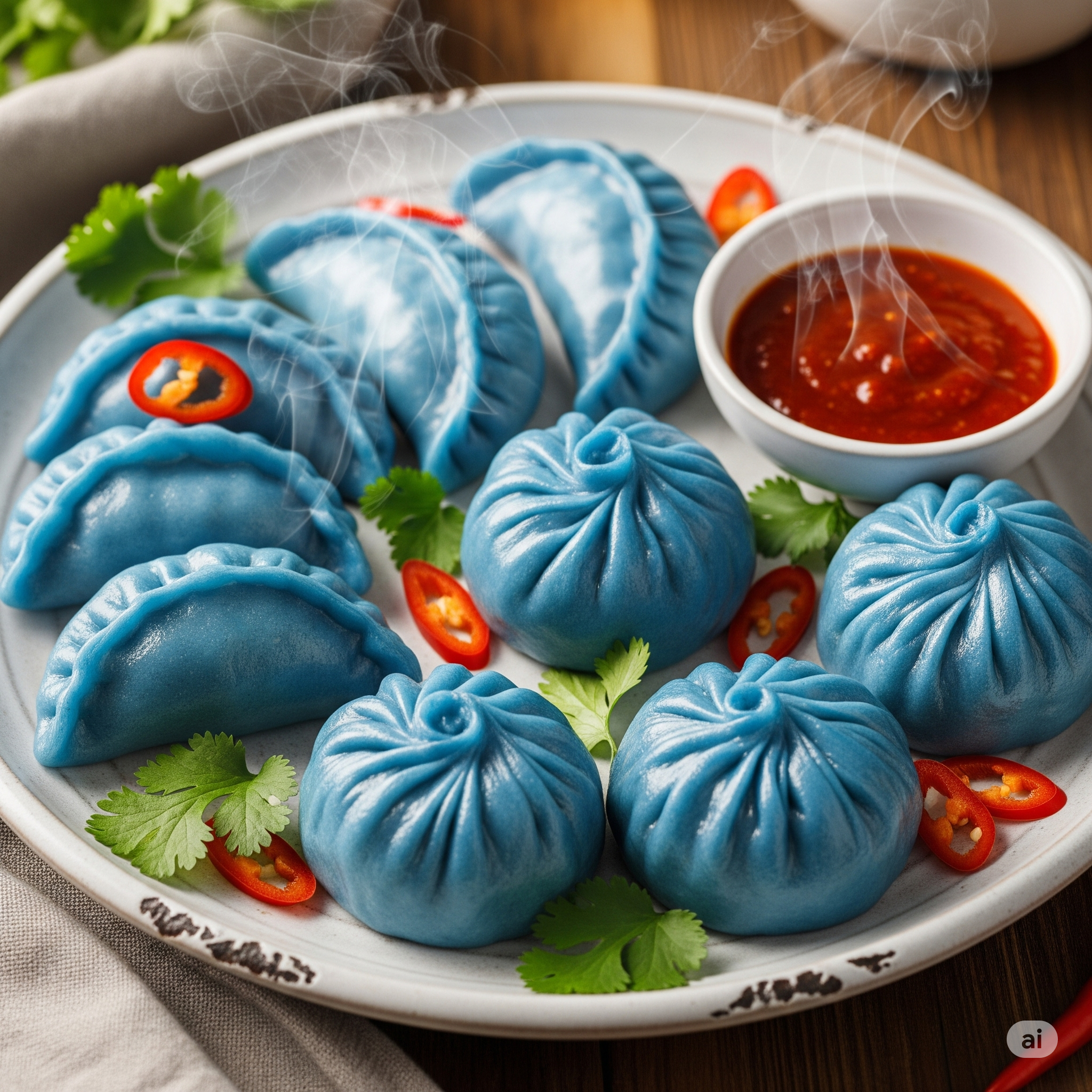 Blue Momos