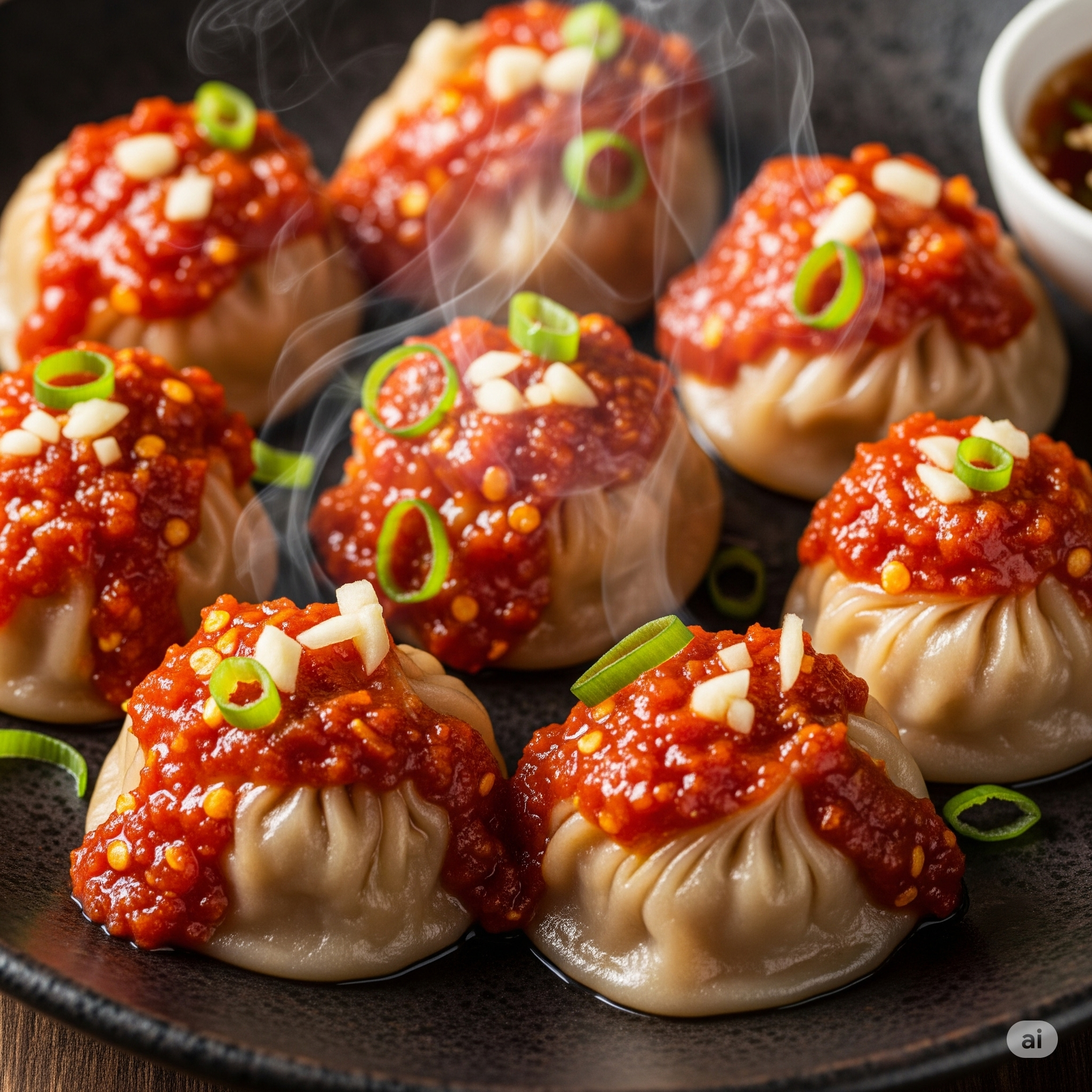 Chilli Garlic Momos